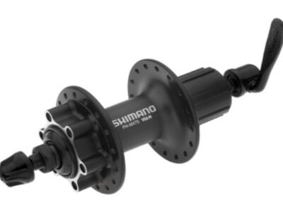 Zadnja glava SHIMANO Deore M475 32H crna 6 rupa