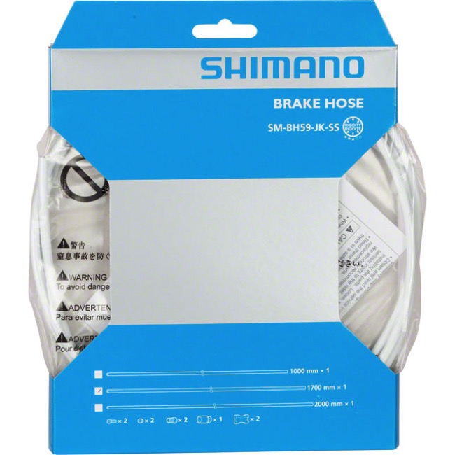 Crevo za hidraulične kočnice Shimano SM-BH59-jk 1700mm belo