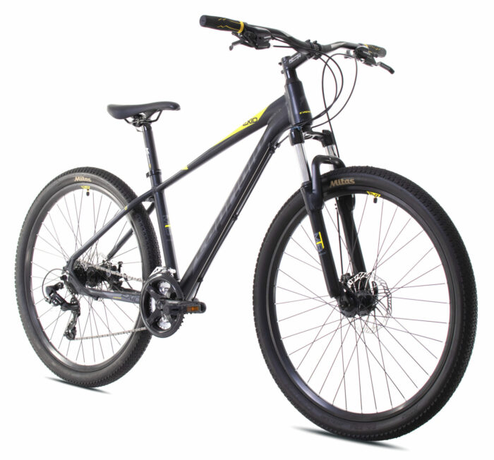 exid crno zuti front view edit bicikl Capriolo Exid 27 2 sivo probike.rs scaled servis i prodaja bicikli