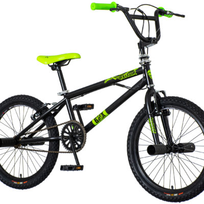 Bicikl BMX Scout freestyle crno zeleni