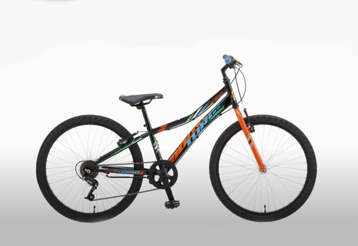 Bicikl Booster Turbo 24" blk/orange