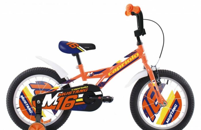 Bicikl Capriolo Mustang 16 plavo narandžasti