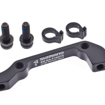 ADAPTER ZA DISK KOČNICU SHIMANO SM-MA-F180P/S  FIXING BOLT X 4  STOP RING X 2  IND.PACK