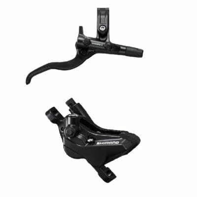 KOČNICA SHIMANO BL-M4100(R)  BR-MT420(R)  BLACK  W/O ADAPTER  RESIN PAD(W/O FIN)  1700MM HOSE(SM-BH90-SS BLACK)  W/CONNECTER INSERT  IND.PACK