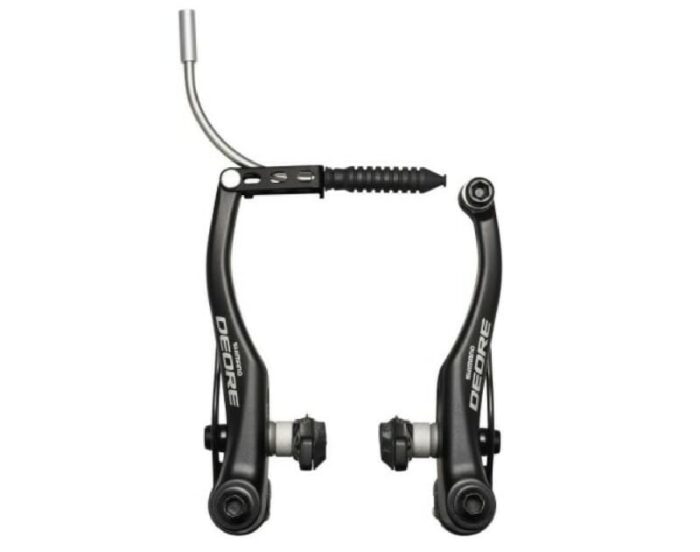 KOČNICA SHIMANO BR-T610  DEORE  PREDNJA  X-TYPE(THIN SPACER OUTSIDE)  S70C SHOE  16.0/25.0MM FIXING BOLTS  W/INNER CABLE LEAD UNIT 90 DEG  BLACK  IND.PACK