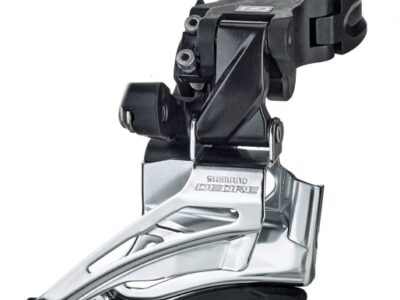 MENJAČ PREDNJI SHIMANO DEORE FD-M6025-H  DOUBLE  FOR REAR 10 BRZINA  HIGH CLAMP  DOWN SWING  DUAL PULL  BAND TYPE 34.9MM (INCL. ADAPTOR 28.6MM & 31.8MM)  CS ANGLE 66-69  FOR TOP GEAR 34-38T  IND.PACK