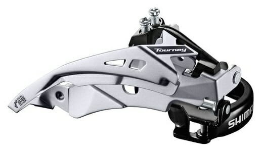 MENJAČ PREDNJI SHIMANO TOURNEY FD-TY700-TS6  TRIPLE  7/8 BRZINA  TOP SWING  DUAL PULL  BAND TYPE 34.9MM (INCL. ADAPTOR 31.8MM & 28.6MM)  CS ANGLE 66-69  FOR 42T  CHAINLINE 47.5/50MM  IND.PACK