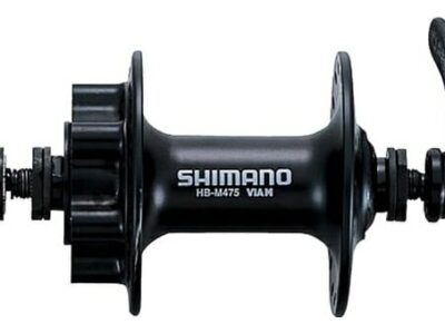NABLA PREDNJA SHIMANO DEORE HB-M475-L  32H  OLD 100MM  AXLE 108MM  QR 133MM BLACK  FOR ROTOR 6-BOLT  BLACK  IND.PACK