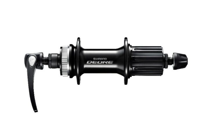NABLA ZADNJA SHIMANO DEORE FH-M6000  32H  8/9/10 BRZINA  OLD 135MM  AXLE 146MM  QR 168MM BLACK  FOR ROTOR CENTER LOCK (W/O LOCK RING)  W/O ROTOR MOUNT COVER  BLACK  IND.PACK