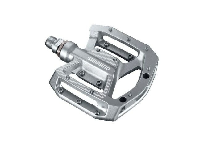PEDALE SHIMANO PD-GR500  FLAT  W/O REFLECTOR  SILVER  IND.PACK