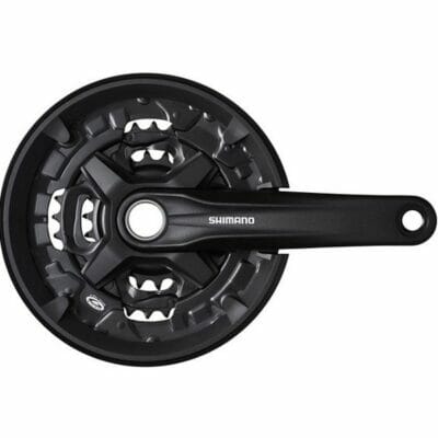 POGON SHIMANO FC-MT210-3  FOR REAR 9-SPEED  2-PCS FC  170MM  40-30-22T W/CG W/O BB PARTS  BLACK  IND.PACK