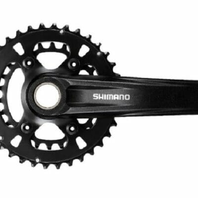 POGON SHIMANO FC-MT610-2  FOR REAR 12-SPEED  2-PCS FC  175MM  36-26T W/O CG  W/O BB PARTS  FOR CHAIN LINE 48.8MM  BLACK  IND.PACK