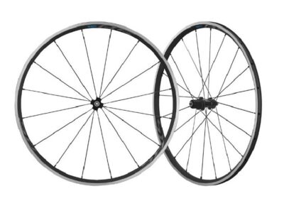 TOČKOVI SHIMANO WH-RS300  F 16H R 20H  ZA 11/10-BRZINA  OLD 100/130MM  R-QR 163MM  CLINCHER  CRNI  W/RIM TAPE  IND.PACK