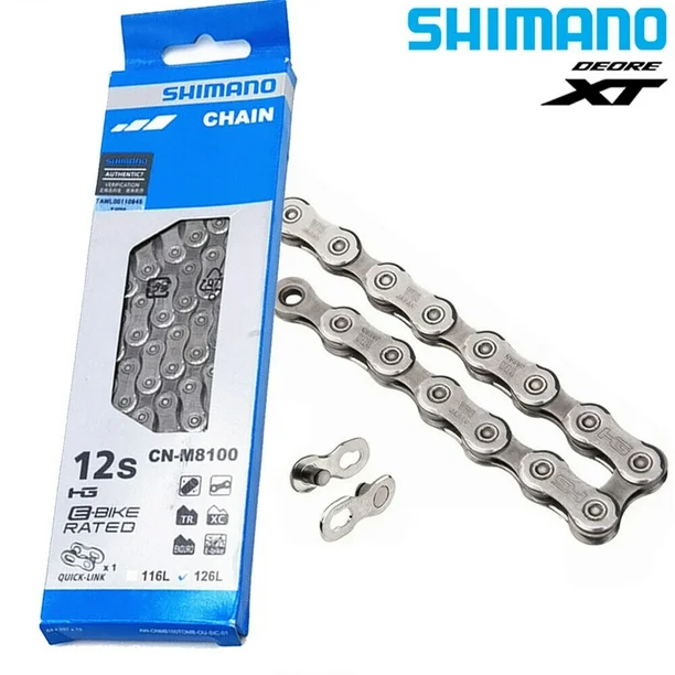 Shimano DEORE SLX CN-M6100 12-Speed Chain - 122 Links - For MTB Road Bike