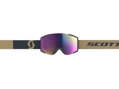 NAOČARE SKI SCOTT SHIELD team beige-aspen blue-enhancer teal chrome S2