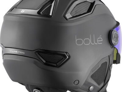 Ski kaciga Bolle V-line Visor black matte-photochromic blue S1-S3