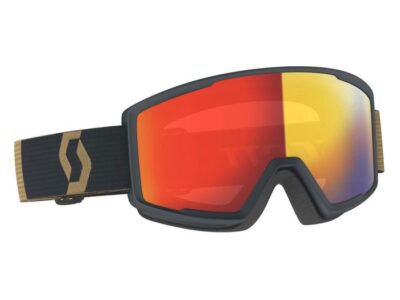 Ski naočare Scott Shield Factor Pro team beige-aspen blue-enhancer red chrome S2