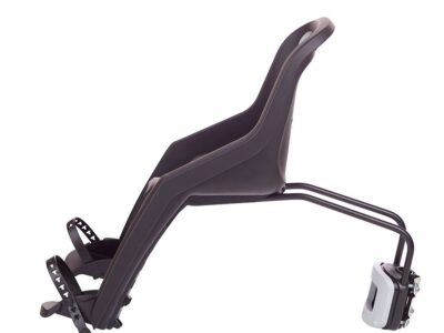 Korpa za dete Polisport Bubbly Mini+ FF prednja na ram black-dark grey