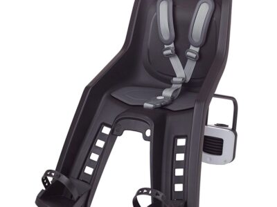 Korpa za dete Polisport Bubbly Mini+ FF prednja na ram black-dark grey