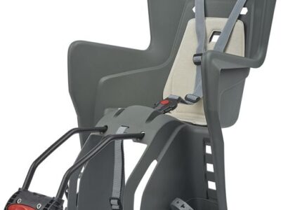 Korpa za dete POLISPORT Koolah na ram bicikla Charcoal