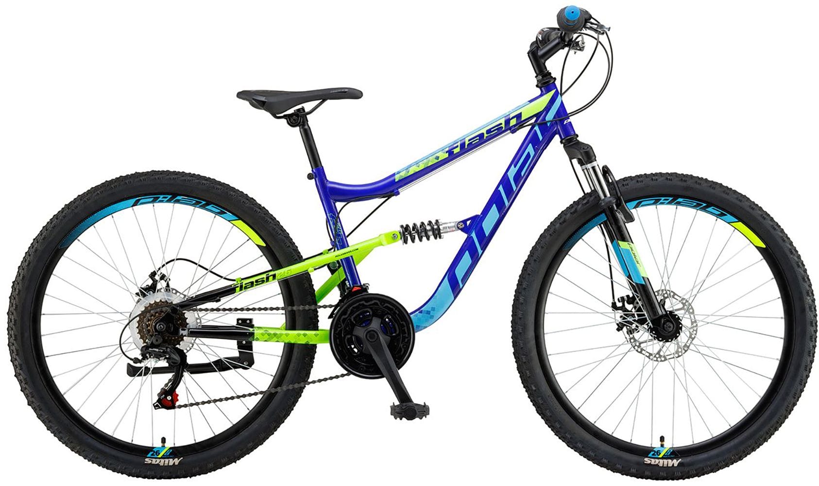 B262S0125-dark-blue-green Bicikl Polar Flash 26 dupla suspenzija