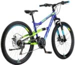 Aluminijumski bicikl Polar Sonic 20 FS disk green-blue