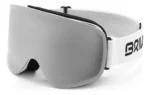 Ski naočare Briko Hollis Matt White Silver Mirror